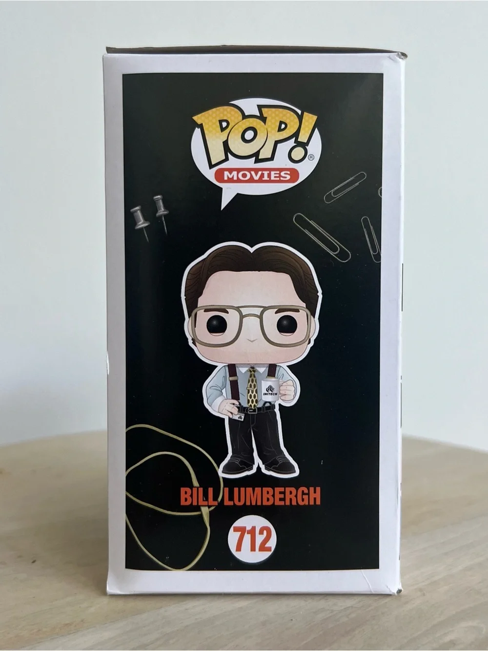 Funko POP! Movies: Office Space Bill Lumbergh #712 New In Box Vinyl Collectible
